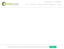 Tablet Screenshot of durabunker.com